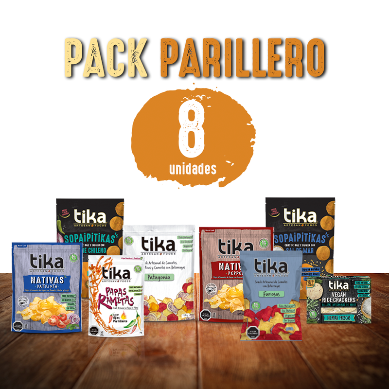 Pack Parrillero / 📦 8 unidades